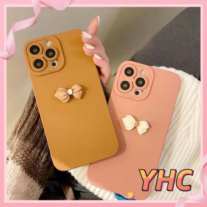 ốp iphone Hình Nơ 3D Phong Cách Châu Âu tương thích iPhone 6/6plus/6s/6splus/7/7plus/8/8plus/x/xs/xr/xsmax/11/12/13/pro/max/plus/promax-045