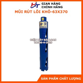 Mũi khoan rút lõi bê tông phi 63 khô 370 mm ht-63x370mm
