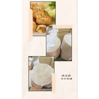 Lẻ 10 chiếc vỏ bánh gối hàng siêu ngon🔥🔥🔥đường kính 13cm🔥🔥hút chân ko có ship tỉnh,hoả tốc nội thành🔥🔥