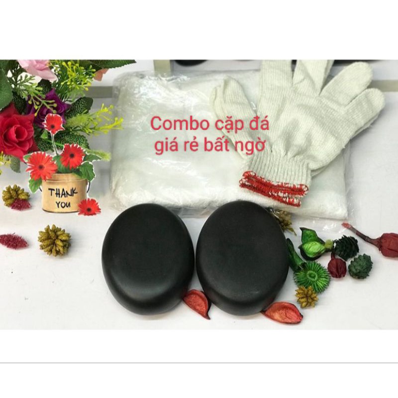 Combo Đá Chườm Gan(Đá Tự nhiên 100%)