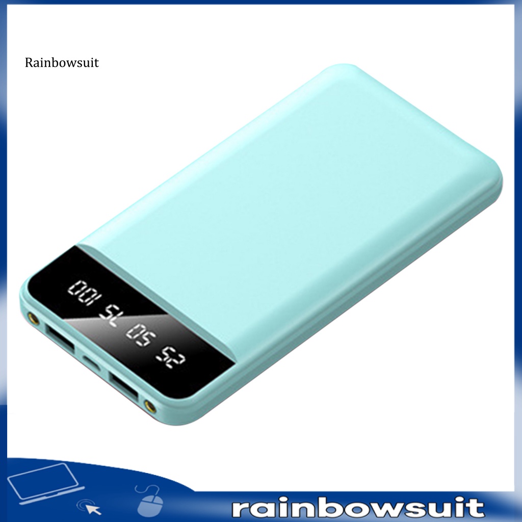 Sạc Dự Phòng 20000mAh Hai Cổng USB Thiết Kế Nhỏ Gọn Cho Hoạt Động Ngoài Trời