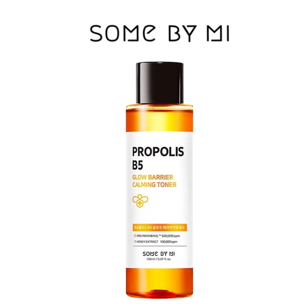 Nước Hoa Hồng Dưỡng Ẩm Và Phục Hồi Da Some By Mi Propolis B5 Glow Barrier Calming Toner 150ml