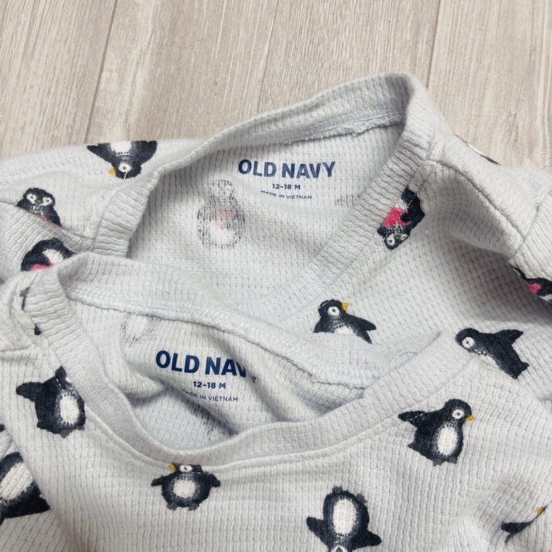 Áo dài tay chim cánh cụt size 12/18m-5y