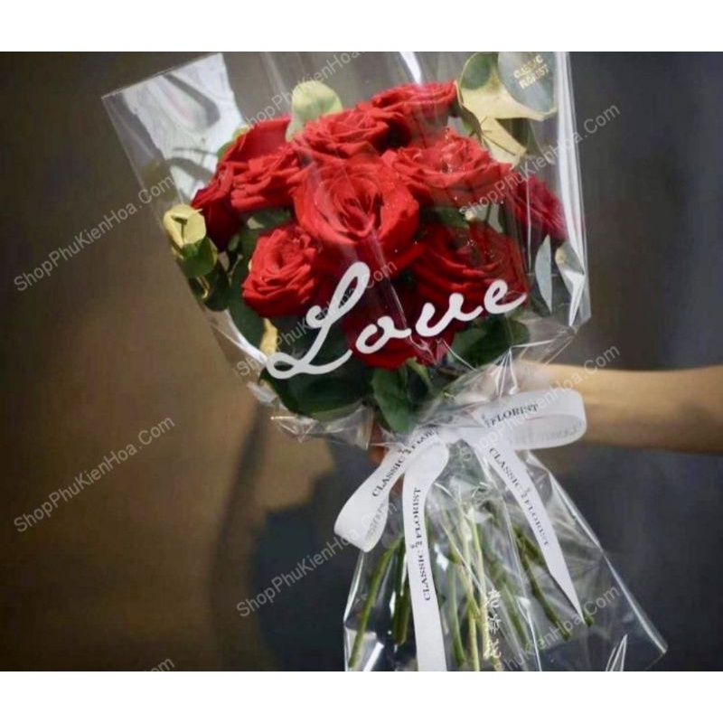 GIẤY GƯƠNG GÓI HOA TRONG SUỐT - GIẤY BÓNG KÍNH BÓ HOA, GÓI KẸO, GÓI BÁNH...