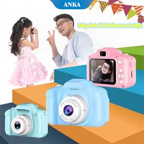 Máy Ảnh Kỹ Thuật Số Mini Dễ Thương Cho Trẻ Em M1