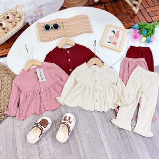 Bộ nhung tăm gấu bèo dành cho bé