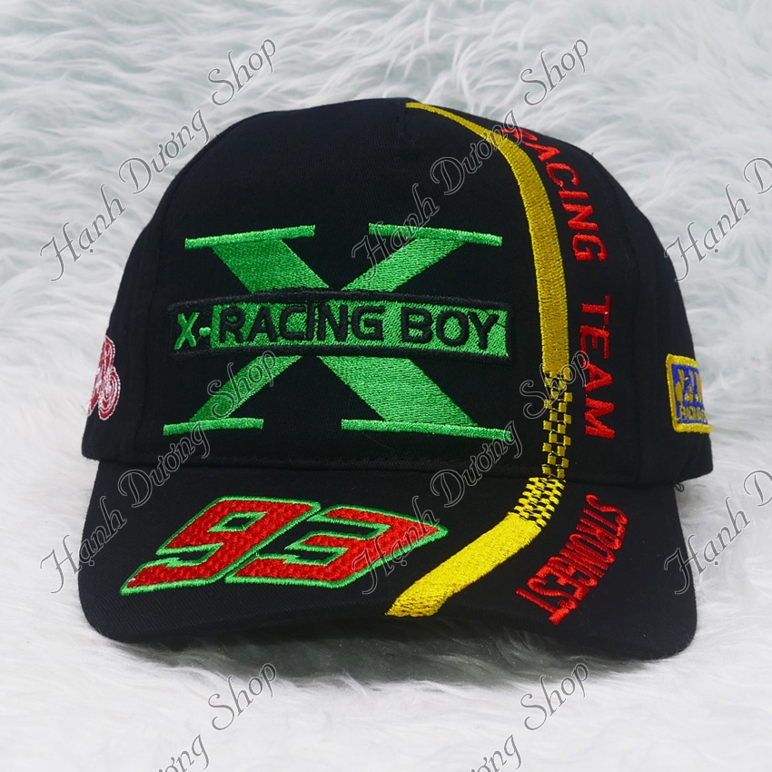Nón kết nam tem xe Racing Boy 93 mũ lưỡi trai thời trang chất liệu vải kaki cao cấp phong cách trẻ trung, năng động