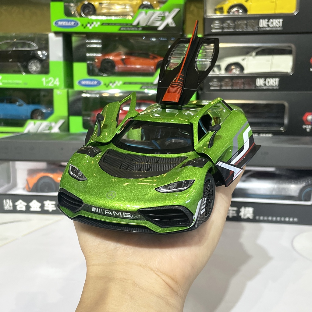 Mô hình xe hợp kim MERCEDES-AMG ONE tỉ lệ 1:24 hãng JINLIFANG 4 màu