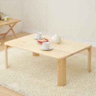 Bàn trà bánh mì gỗ gấp gọn