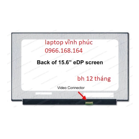 màn hình 15.6 led slim 30 pin ips FHD full viền không tai,DÙNG CHO DELL, HP, ACER,  ASUS, LENOVO, TOSHIBA, SONY...