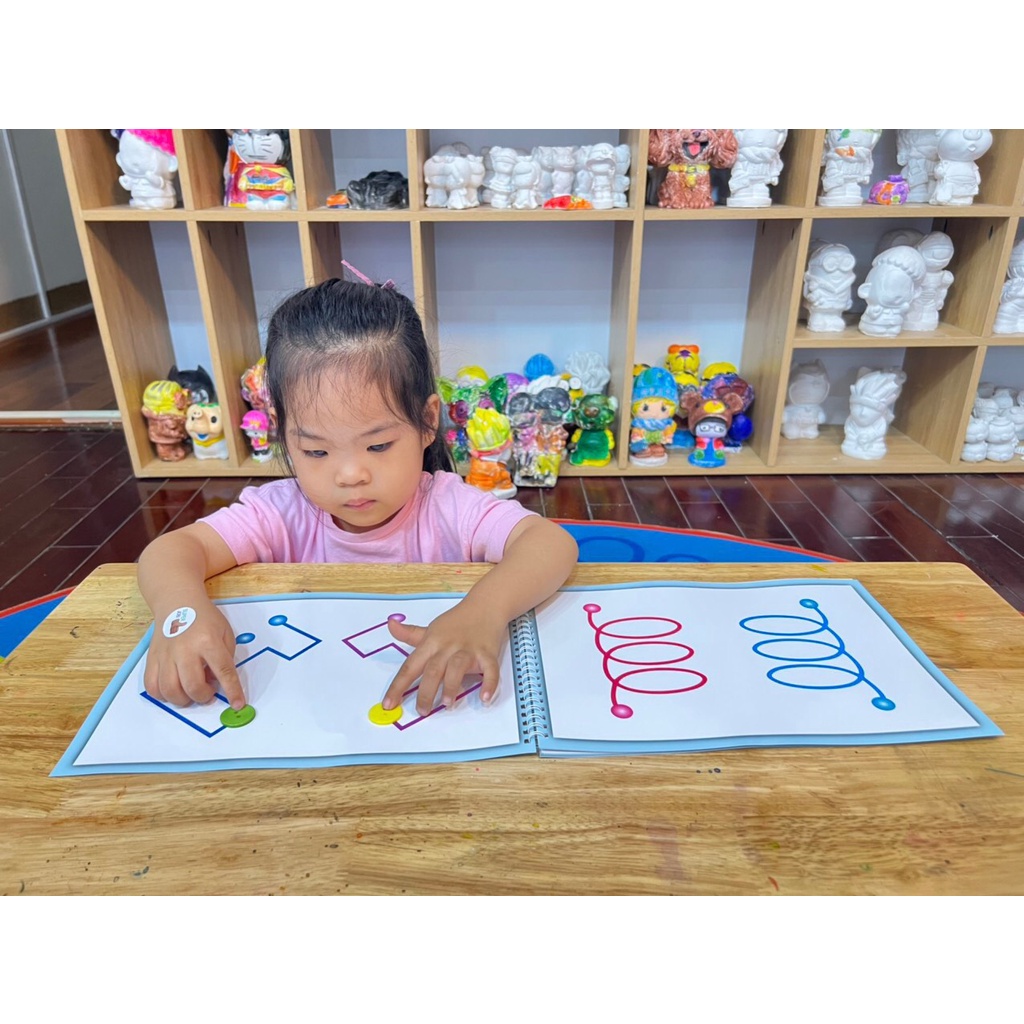 Bộ đồ chơi phát triển và cân bằng não phải, não trái cho bé Sunny toys