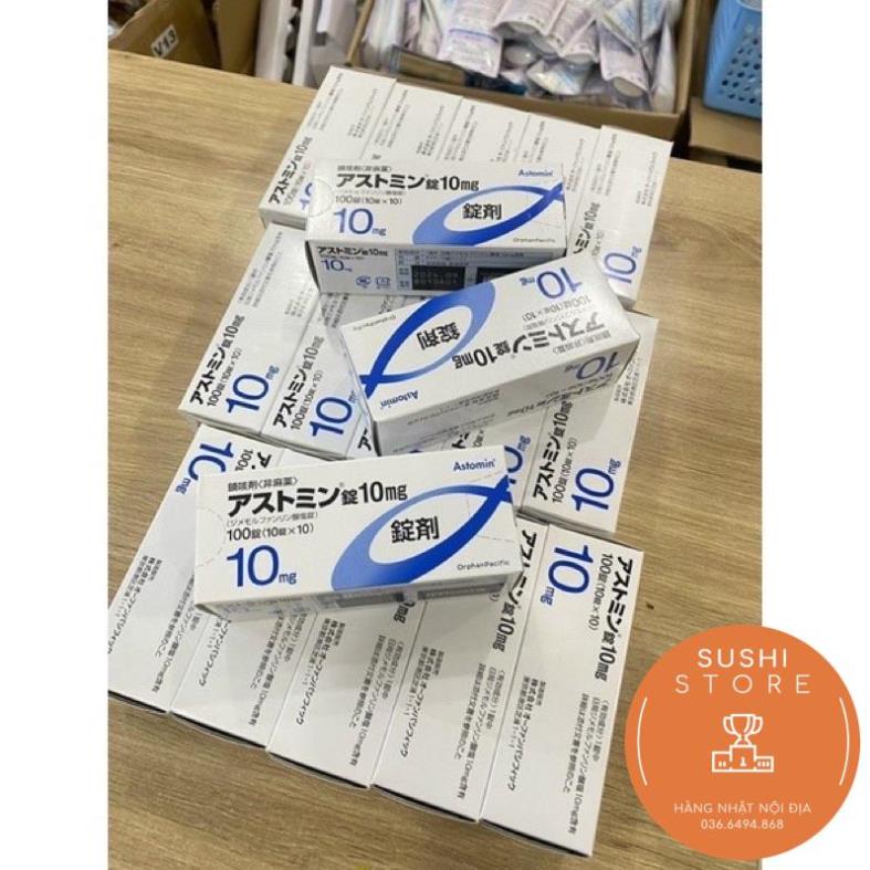 VIÊN UỐNG HỖ TRỢ GIẢM HO ASTOMIN 10MG (HỘP 100 VIÊN) - HÀNG NỘI ĐỊA NHẬT