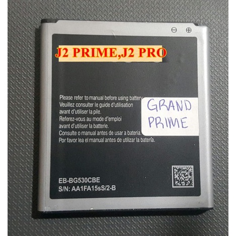 Pin thay thế cho samsung Galaxy J2 Prime ,Cell Made in Japan or Korea dung lượng cao