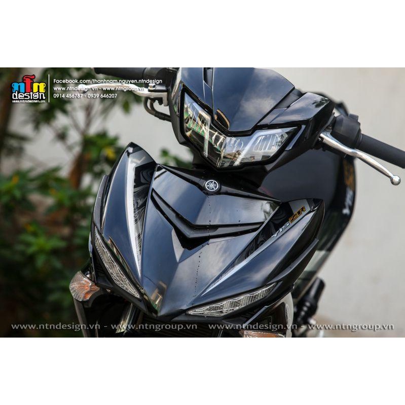 TEM RỜI mẫu Y15ZR 2022 xám cho Exciter 150 đen - tem cao cấp không bay màu