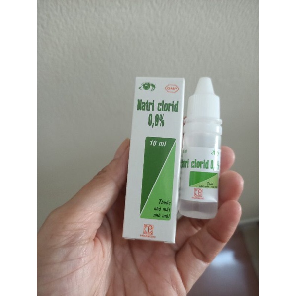 Nước muối sinh lý Nacl 0,9% chai 10ml