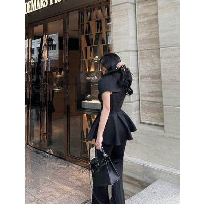 ANU248 - ÁO PELUM CHỜM VAI BỒNG 2 MÀU