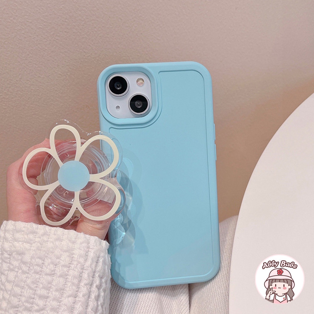 Ốp Điện Thoại Silicone Mềm Họa Tiết Hoa Đơn Giản Chống Mồ Hôi Cho IPhone 14 Pro Max 11 7Plus 13 12 11 Pro Max X XS