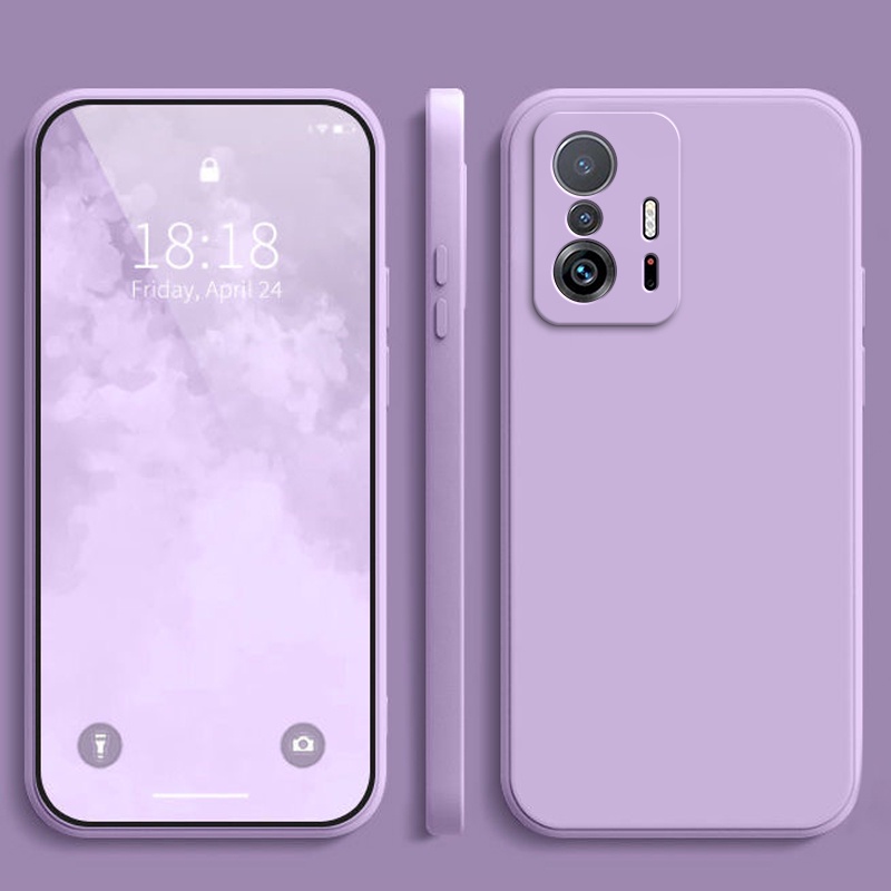 Ốp lưng xiaomi 11t pro Ốp Điện Thoại Màu Trơn Cho Xiaomi 11T Mi 11T Pro Mi 11 LITE Mi 10T Pro yt