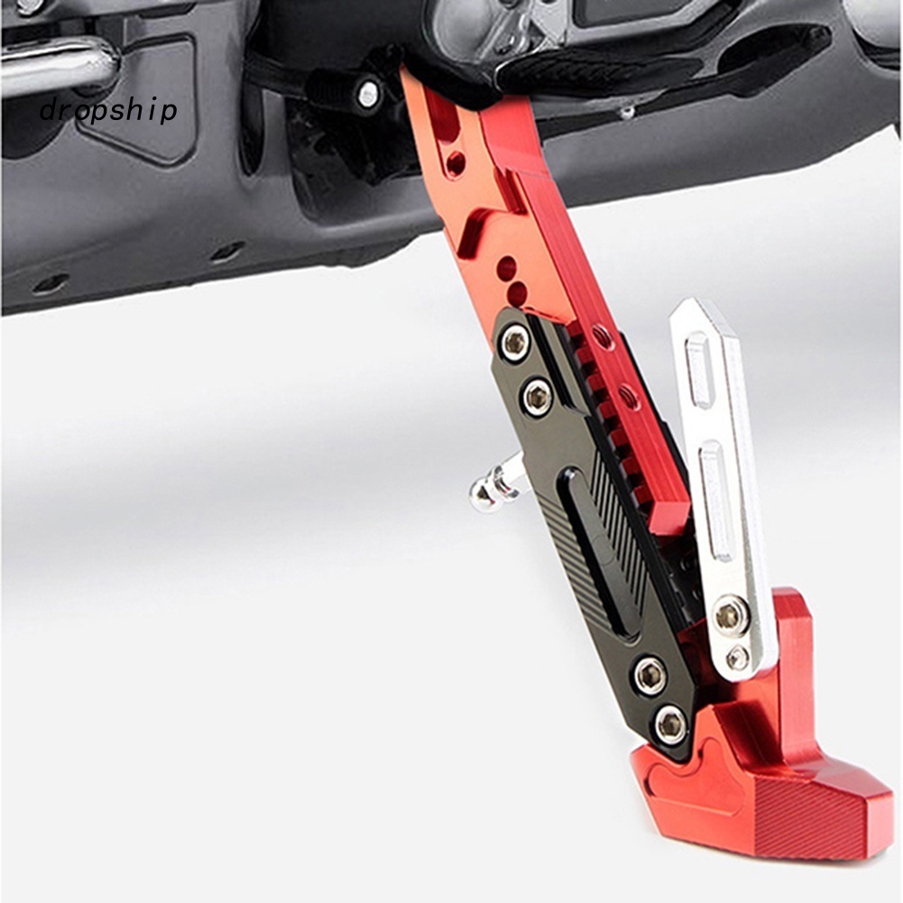 Chân chống đứng cnc bằng kim loại có thể điều chỉnh cho xe máy - ảnh sản phẩm 9