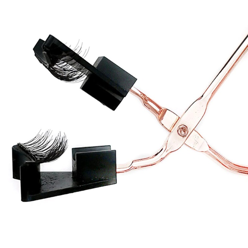 Lông Mi Giả Từ Tính 3D Mềm Mại Không Keo Dán Mi Kèm Nhíp Tiện Lợi