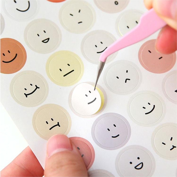 Nhíp Gắp Màu Sắc Macaron Bằng Thép Không Gỉ Dùng Trang Trí Sổ Tay DIY