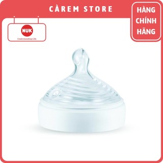 Bộ 2 núm ti nuk nature sense s1/s2 - s,m,l thay thế bình sữa đa tia nature sense.