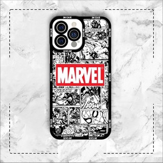 Ốp lưng iphone samsung xiaomi oppo cạnh vuông JMCase Marvel Studio Marvel Comic