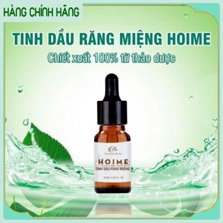 Tinh Dầu Răng Miệng HOIME 100%Thảo dược thiên nhiên,Serum hôi miệng hết hôi mồm viêm lợi hỗ trợ các vấn đề về răng miệng