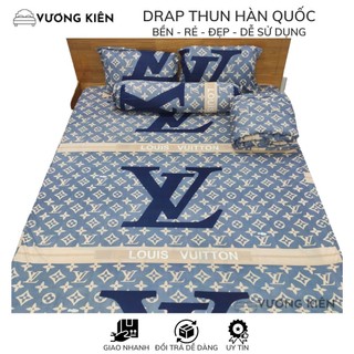 Ga Drap giường Thun Hàn Quốc, bộ 4 món hoặc drap lẻ không vỏ gối 018