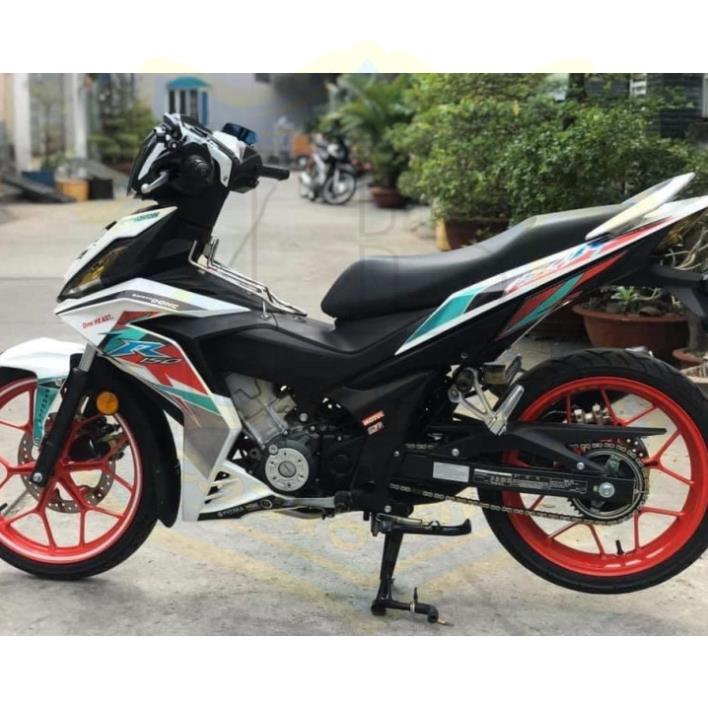 DECAL PVC 5 LỚP CHẤT LƯỢNG CAO Tem rời winner GTR mới trắng