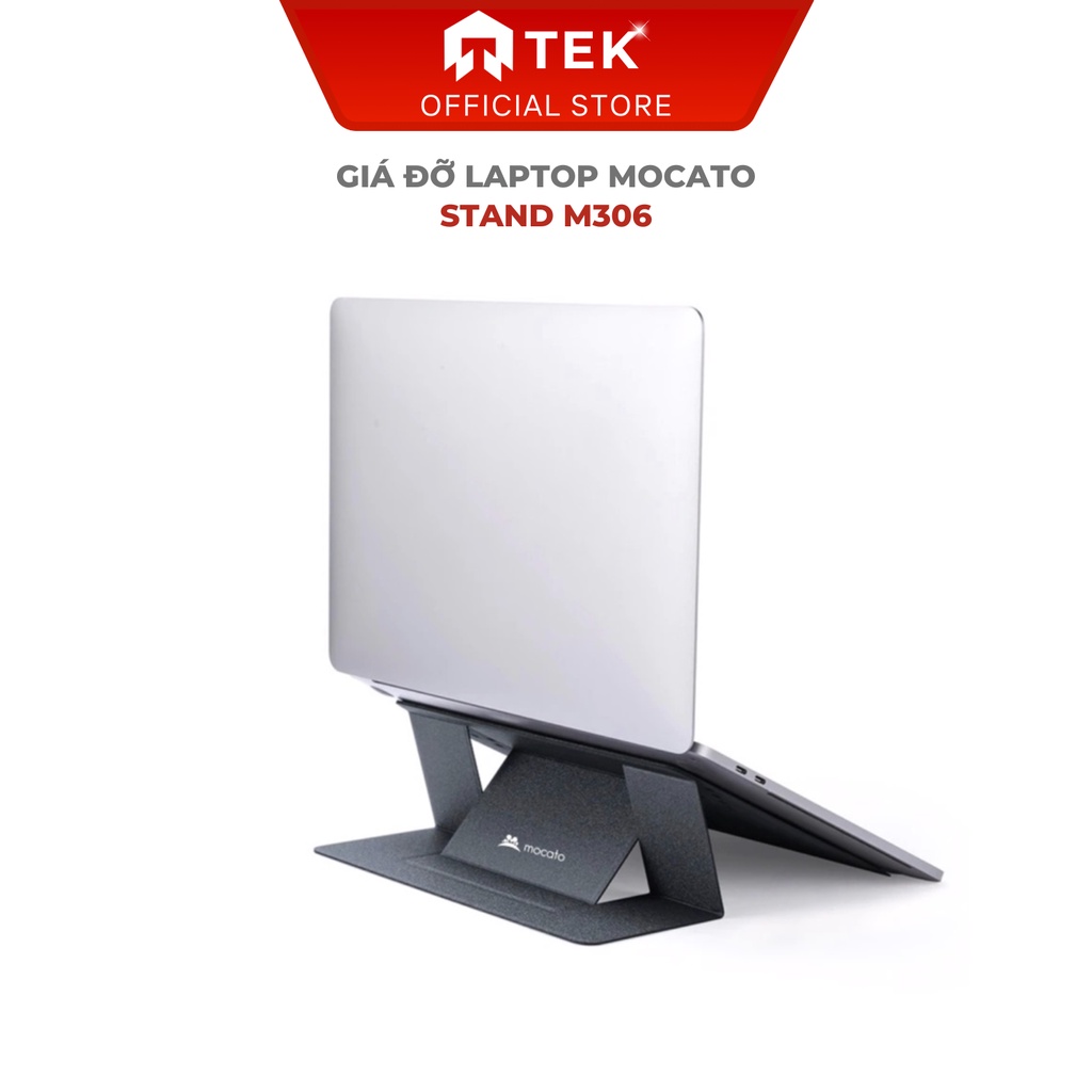 Giá đỡ Laptop MOCATO Stand M306 gấp gọn Ipad Macbook tản nhiệt làm mát giảm đau cổ vai và hoàn toàn vô hình