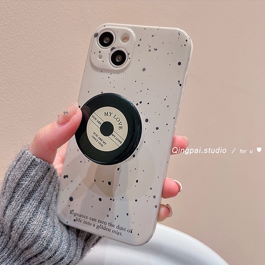 Ốp Điện Thoại tpu Có Giá Đỡ Hình Đĩa Bay Cho iPhone x iPhone xs max iPhone 11 iPhone 11 pro max iPhone 12 iPhone 12 pro max iPhone 13 iPhone 13 pro max iPhone 14 iPhone 14 pro max