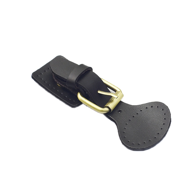 Khóa Nam Châm Hình Oval DIY Bằng Da Có Thể Điều Chỉnh