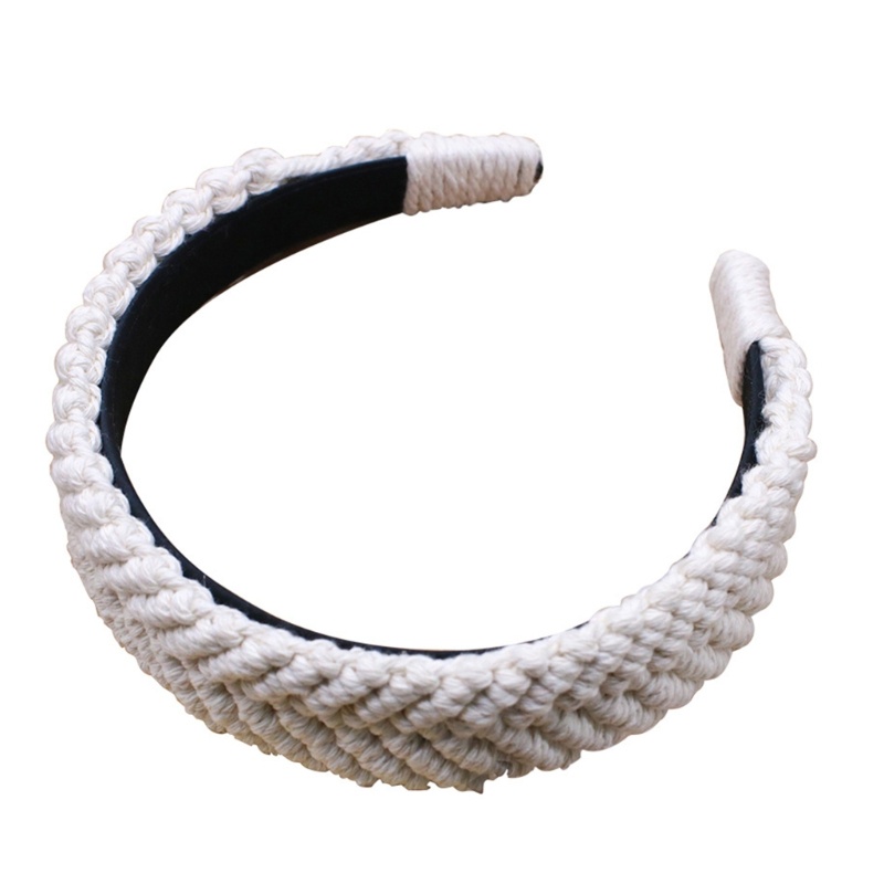 Băng Đô Bện Dây Bản Rộng Phong Cách Bohemian Cho Nữ