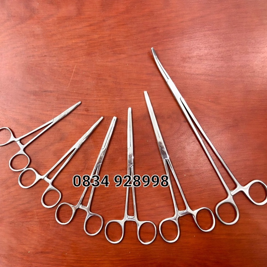 Pen kẹp bông gòn vệ sinh vết thương các cỡ inox
