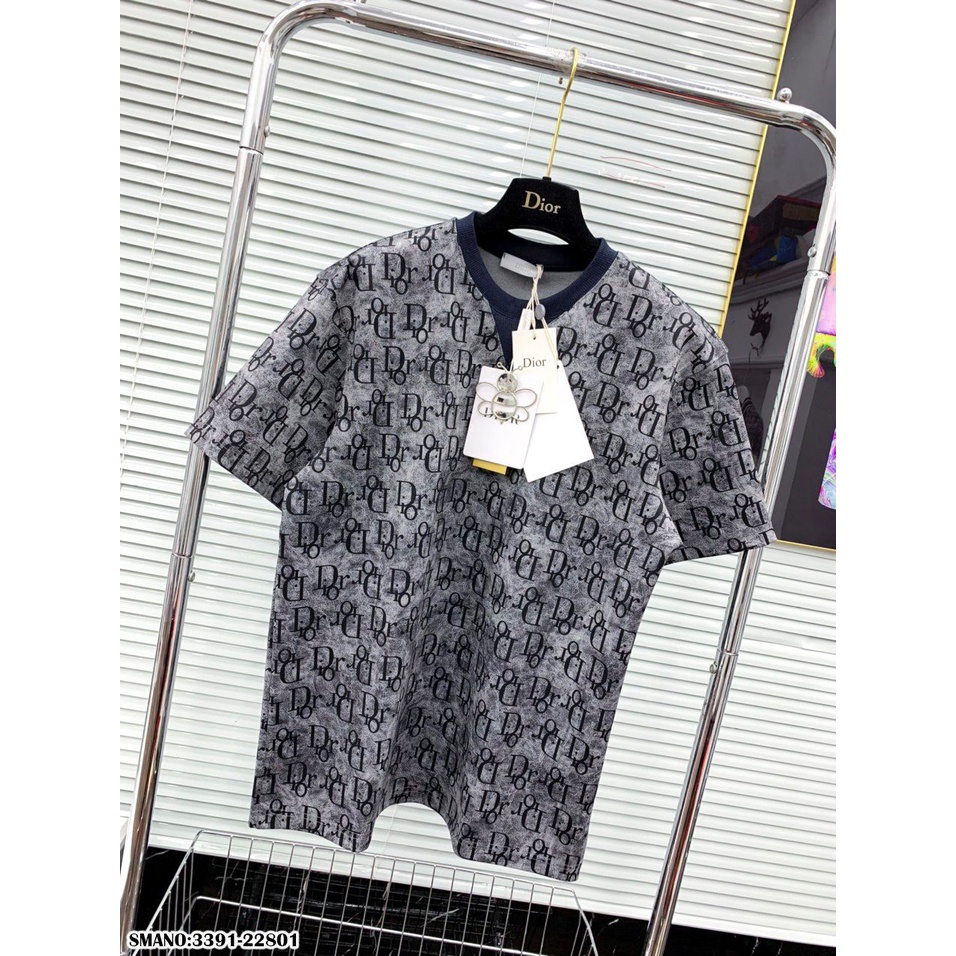 Áo Phông Nam Loang Logo Cực Net Vải Mát Mịn - Áo Thun Nam DIO Phối Màu Cực Hot