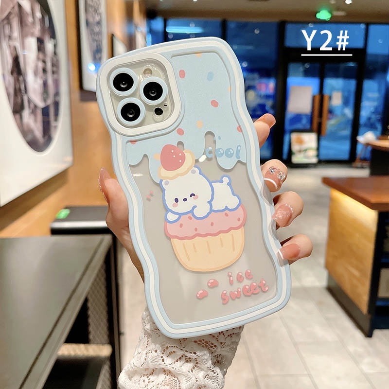 Ốp Điện Thoại Họa Tiết Gấu Cho iPhone 14 14 Pro MAX 11 Pro 11 Pro MAX 12 12 Pro 12 Pro MAX iPhone 13 Pro MAX X XR XS MAX 6 6S 7 8 Plus SE 2020 Sự Bảo Vệ Ốp Mưa