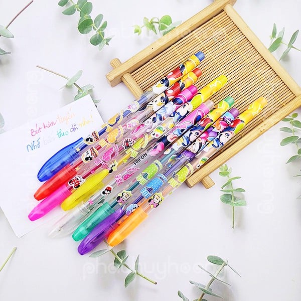 Hộp 8 Cây Viết Nhũ Kim Tuyến 8 Màu