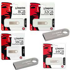 Usb Kingston 3.0, 3.1, 2.0 64gb/ 32gb/ 16gb/ 8gb/ 4gb thiết kế nhỏ gọn, Chống nước