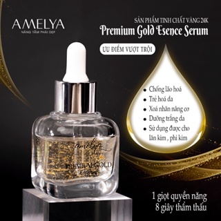 Tinh chất vàng 24k Amelya cấp ẩm toàn diện chuyên sâu cho làn da