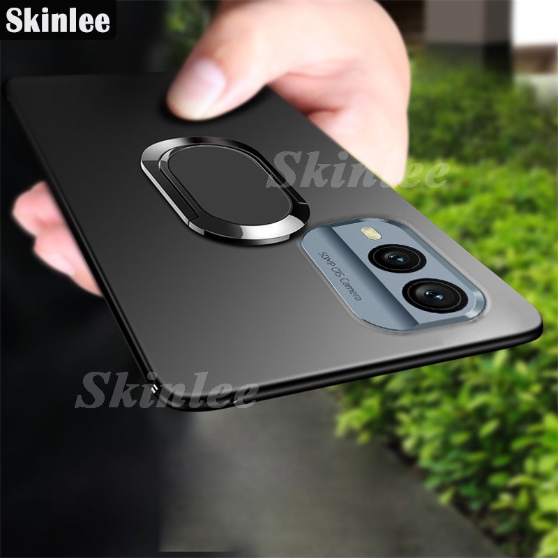Ốp Lưng Nhám Có Nhẫn Móc Cho Điện Thoại Nokia X30 X10 X20 X10 X20 X30