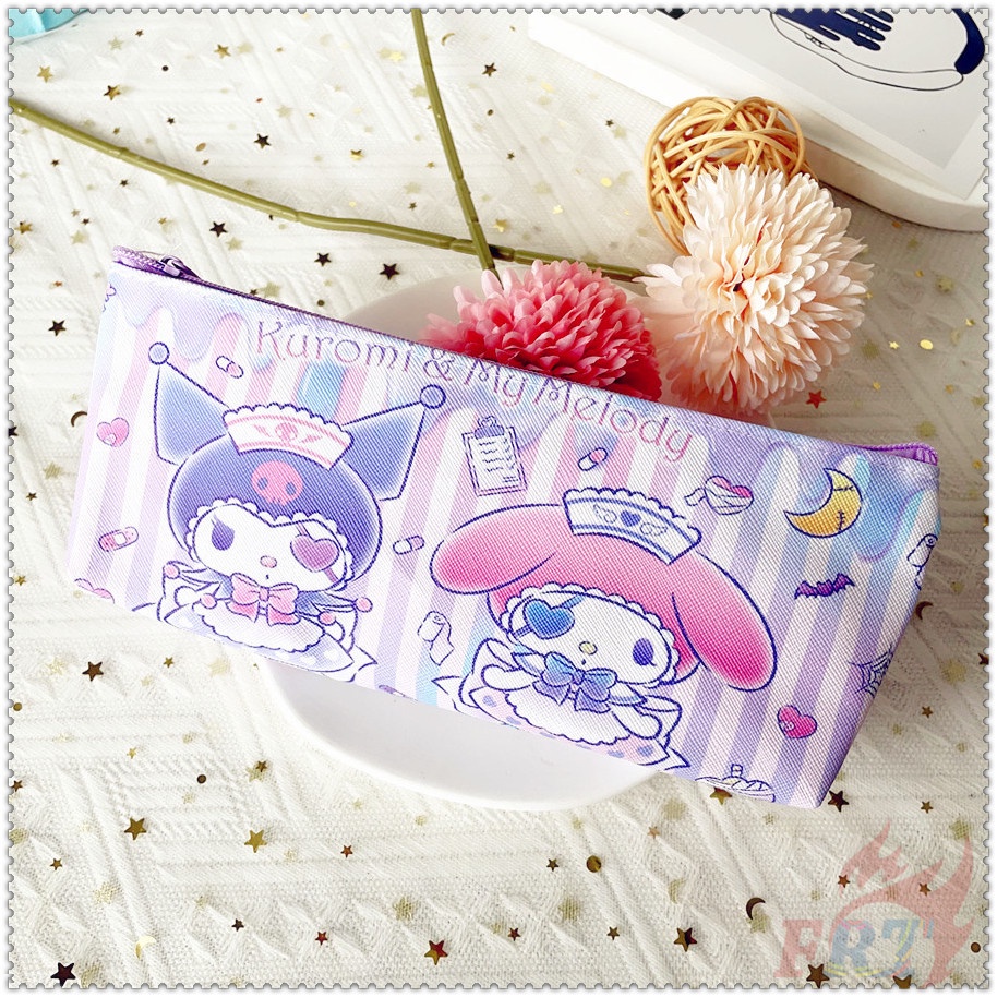 1pc ✿ Hộp Bút Chì Sanrio ✿ Túi Đựng Bút Hình Cinnamoroll Kuromi My Melody Hoạt Hình