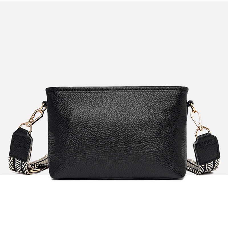Túi Đeo Chéo Da Bò Kiểu Vuông Nhỏ Thời Trang Dành Cho Nữ