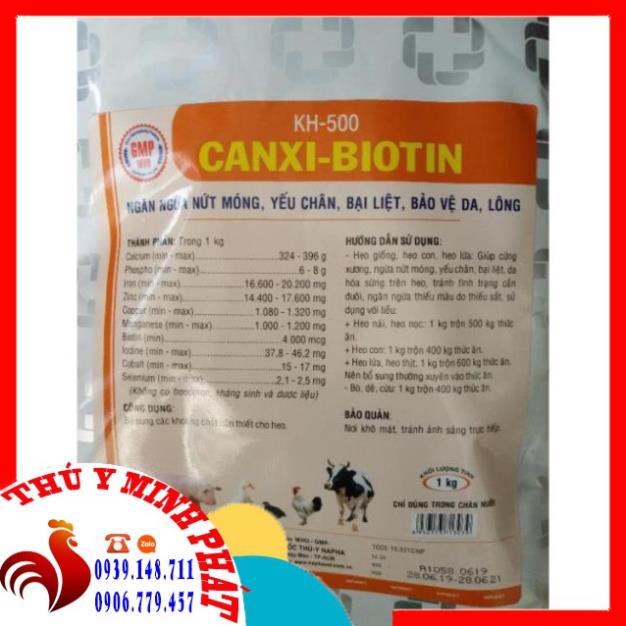 CANXI BIOTIN GÓI 1KG NAPHAVET