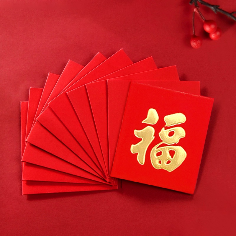 Set 25 Bao Lì Xì Năm Mới Mini Thiết Kế Sáng Tạo
