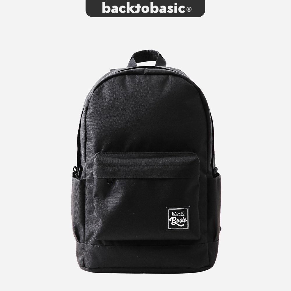 Balo Back To Basic - TAMAGO size S 26 x 37 x 15 cm - màu trơn, có ngăn laptop riêng