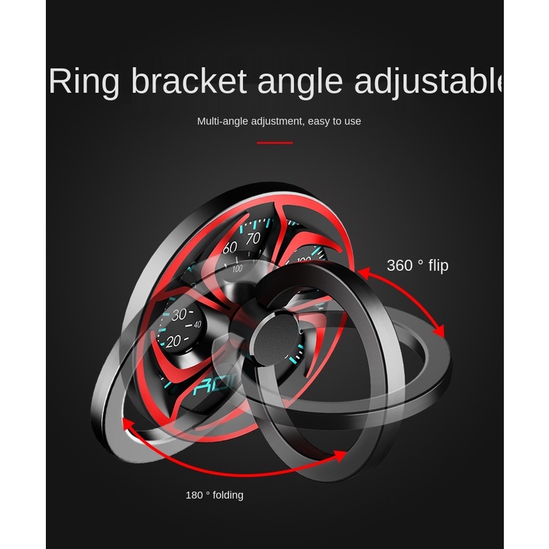 Nhẫn Móc Ngón Tay Xoay Được Bằng Kim Loại Baseus Cho iphone 12 mini pro max