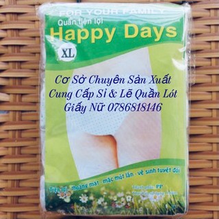 Combo 5 gói quần lót giấy 1 gói 5 chiếc