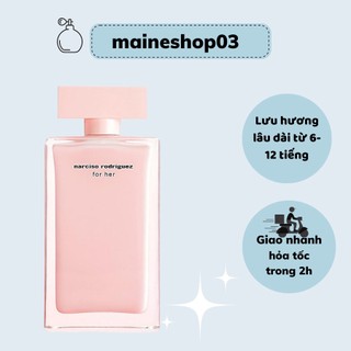 Nước Hoa Nữ 𝗡𝗮𝗿𝘀𝗶𝗰𝗼 𝗥𝗼𝗱𝗿𝗶𝗴𝘂𝗲𝘇 𝗳𝗼𝗿 𝗛𝗲𝗿 100ml ( Nar Hồng )