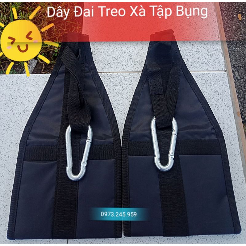 Dây đai treo xà tập bụng